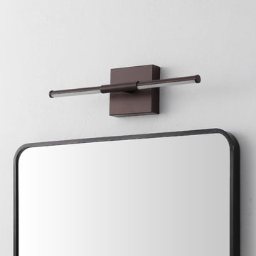 Makena Modern Minimalist Dimmable Integrated LED Metal Wall Sconce